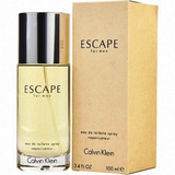 Escape For Men Calvin Klein 100v Edt Perfume Original.
