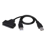 Cable Adaptador Sata 22 Pines A Usb Dual