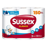 Sussex Clasico Rollo De Cocina / Pack X 10 = 30 Rollos