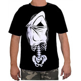 Camisa Camiseta Masculina Estampa Caveira Osso Esqueleto 25