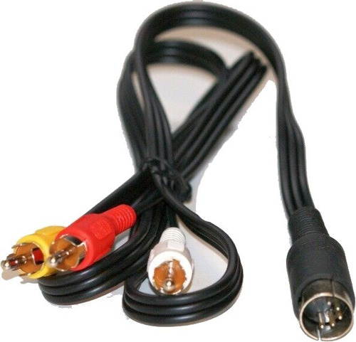 Audio Video Cable Para Computadora Atari Xl Xe 8bit Nuevo
