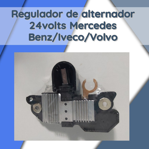 Regulador De Alternador 24volts Mercedes Benz/iveco/volvo Foto 2