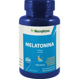 Melatonina Forte - Matéria Prima Importada - 200 Cáps 