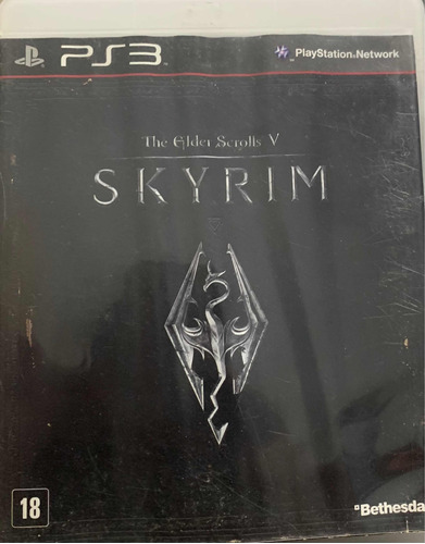 Jogo Ps3 Skyrim The Glider Scrolls V Original