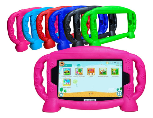 Capa Emborracha Infantil P/ Tablet 7 Polegadas Anti-impacto