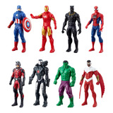 Set De 8 Figuras De Juguete Protectores Supremos De Marvel