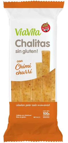 Nuevas! Cintitas Via Vita Talitas Chimi Churri 100g Sin Tacc