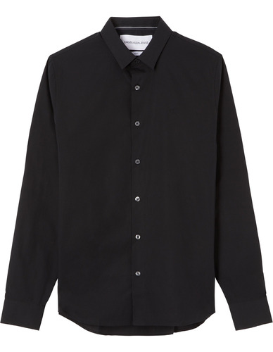 Camisa Ck Chest Negro Calvin Klein Hombre