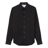 Camisa Ck Chest Negro Calvin Klein Hombre