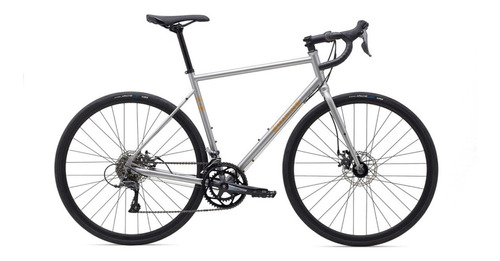 Bicicleta Gravel Marin Nicasio Cromo 2x8v Shimano Claris