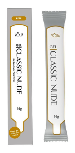 Gel Sache Classic Nude Volia 14 Gramas