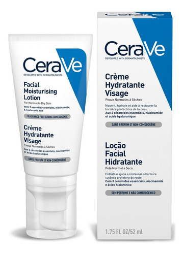 Loção Facial Hidratante 52ml Cerave 