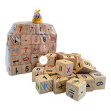 Cubos Madera Didácticos Montessori Juego Infantil Educativo