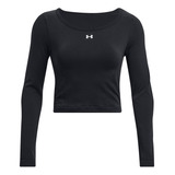 Polera Seamless Ua Train Mujer Negro Under Armour