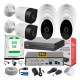 Kit Dahua 5mpx  Dvr 5 Mpx  8 Ch + 4 Cám 5 Mpx + Accesorios