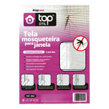 Kit 3 Tela Mosquiteira C/ Velcro Janela Anti Inseto Mosquito