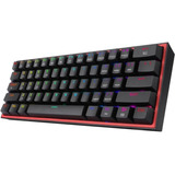 Teclado Redragon Fizz Pro K616 Rgb Negro Bluetooth 60%