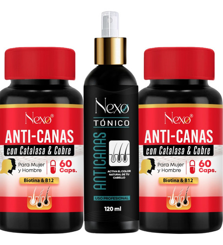 2 Anti Canas Capsulas & Tónico