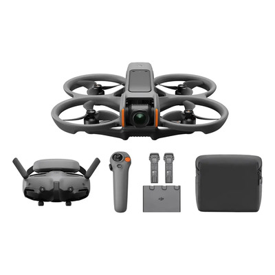 DJI Pack Avata 2 Vuela Más (3 baterías), dron FPV con cámara 4K, acrobacias con un toque, protector de hélices integrado, dron con cámara con Goggles 3 y RC Motion 3 | Meses sin interés