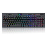 Teclado Mecânico Redragon Horus, Rgb, Switch Brown, Abnt2, P