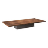 Mesa De Centro De Madera Para Sala En Cedro 0.60x1.20