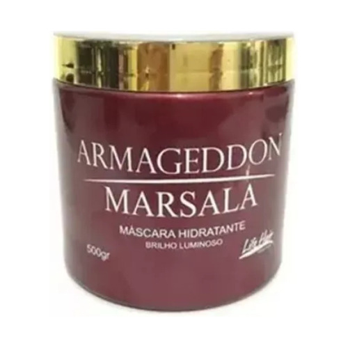 Matizador Armageddon Marsala  Máscara Life Hair 500g 