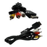 2 Rca Cable Av Audio Video Compatible Playstation 2 Y Ps3