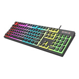 Teclado Con Teclado Para Juegos Rgb Laptop L200 Os, 104 Tecl