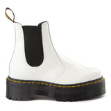 Botas Dr Martens 569928 Platform Chelsea Unisex Blanco / C