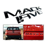 Letras  3d Ford Maverick 2021 2023 Plastico Abs Negro