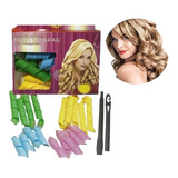 Kit Forma Cachos Modelador Rolinhos Bobs Cabelo Manual      