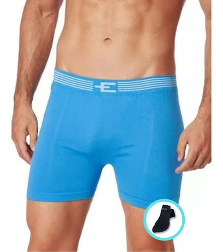 Pack X4  Boxer  Eyelit  Seamless Algodón Sin Costura