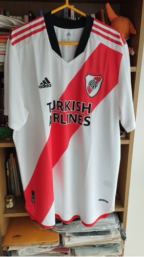 Camiseta River Plate Titular Heatrdy 2021 Modelo Jugador 