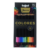 14 Lápices De Colores Norma Premium Suaves 6 Cajas