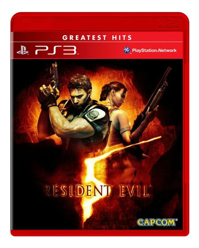 Jogo Resident Evil 5 Greatest Hits Mídia Física Ps3