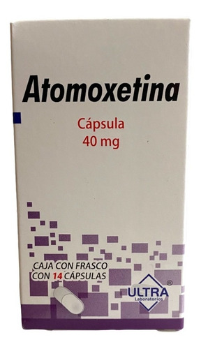 Atomoxetina Ultra 40mg Con 14 Capsulas