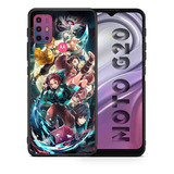 Funda Moto G20 Demon Slayer Poster 1 Tpu Uso Rudo