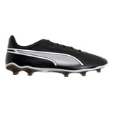 Botines Con Tapones Puma King Match Fg Ag Hombre Ng Bl
