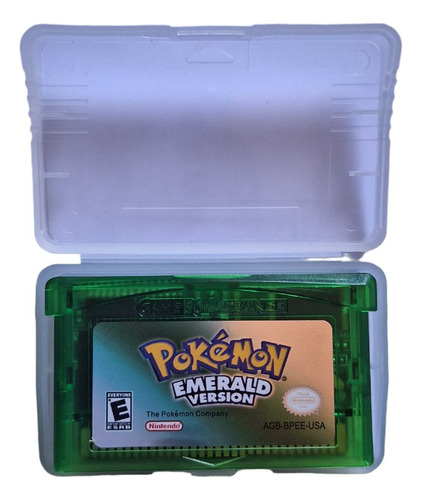 Pokemon Emerald Inglês Game Boy Advance Gba Nds Lite