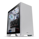 Gabinete Gamer Thermaltake S300tg Blanco Atxcristal S/fuente