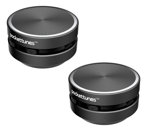 Altavoces Pockettunes Bluetooth Instantáneo (negro)