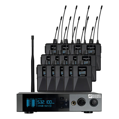 Monitor In Ear Rs Rjt101 De 1 Canal Mono Con 14 Receptores | Meses sin interés