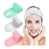 Balaca De Maquillaje De Toalla Diadema Skin Care Tratamiento