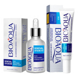 Crema+ Serum Bioaqua Pure Skin Tratamiento Anti-acne Manchas