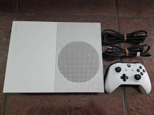 Xbox One S De 1 Terab Color Blanco Funcionando Perfectamente