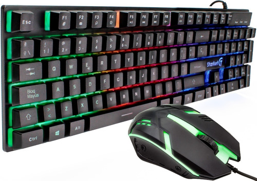 Kit De Teclado Y Mouse Gamer Starket Sk-005 Español España