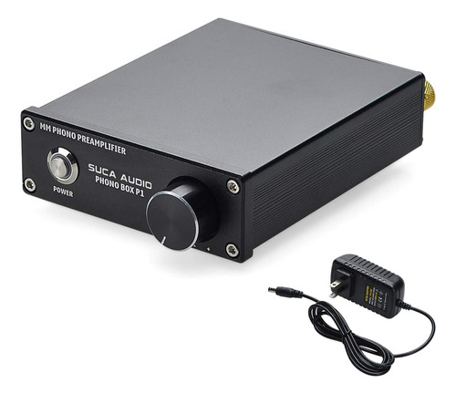 Suca-audio Preamplificador De Tocadiscos Phono, Mini Preampl