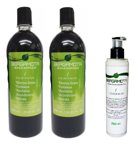 Oferta 2 Shampoo Bergamota+1 Crecimiento Capilar Y Alopecia