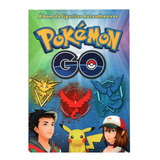 Album Pokemon Go Con Lote Figuritas A Pegar Excelente Estado