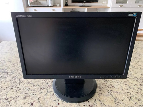 Monitor Samsung Syncmaster 740nw 17  Wide Negro